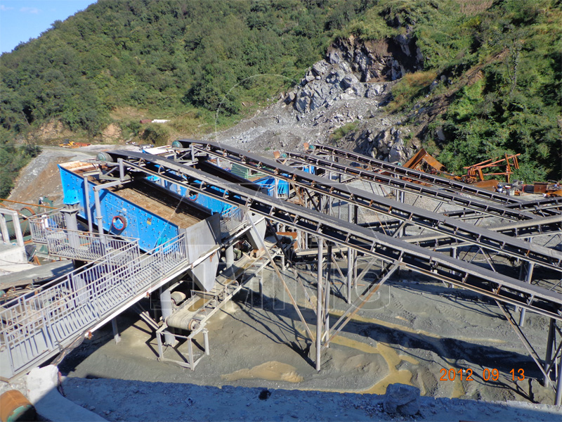 Оборудование для сортировки песчано-гравийной смеси