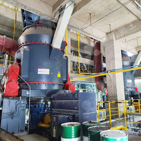 Cement clinker grinding process in VRM