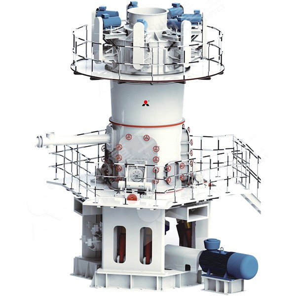 Modern coal grinding mill system with classifier and dust collector