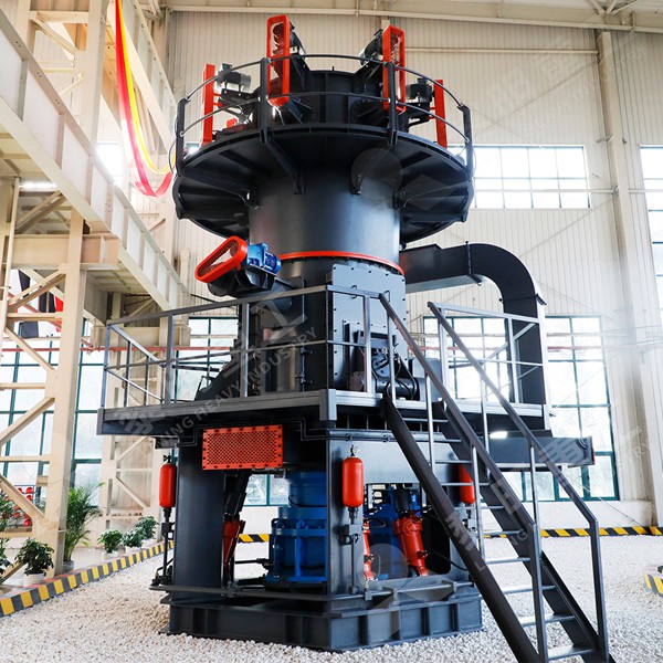 Limestone grinding plant with vertical roller mill