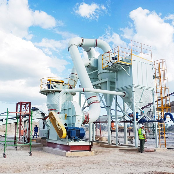 Raymond mill for limestone powder production