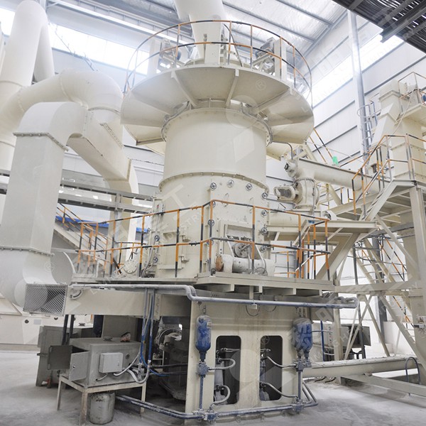 Complete gypsum grinding plant with bag filter and classifier
