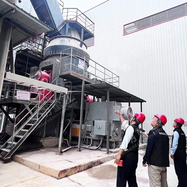 Gypsum grinding production line with vertical mill