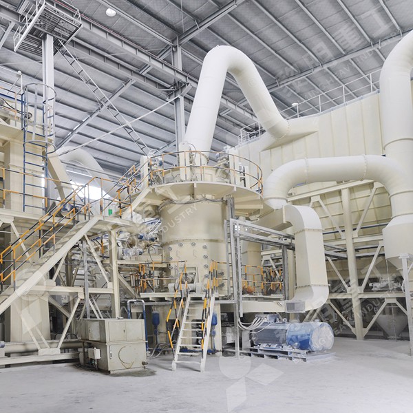 LM vertical roller mill for gypsum grinding