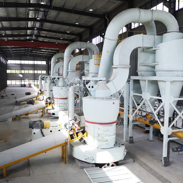MTW European Trapezium Mill for gypsum powder processing