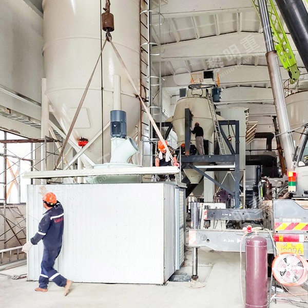 MW Micro Powder Mill solution for limestone grinding in Pavlodar plant