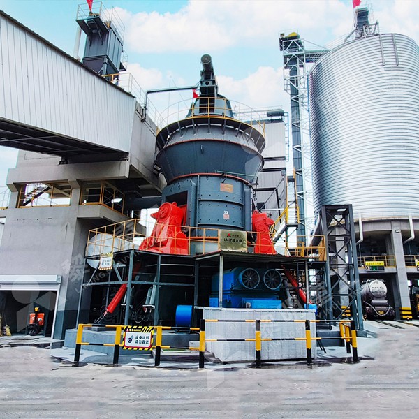 Finished gypsum powder product with high fineness from vertical mill