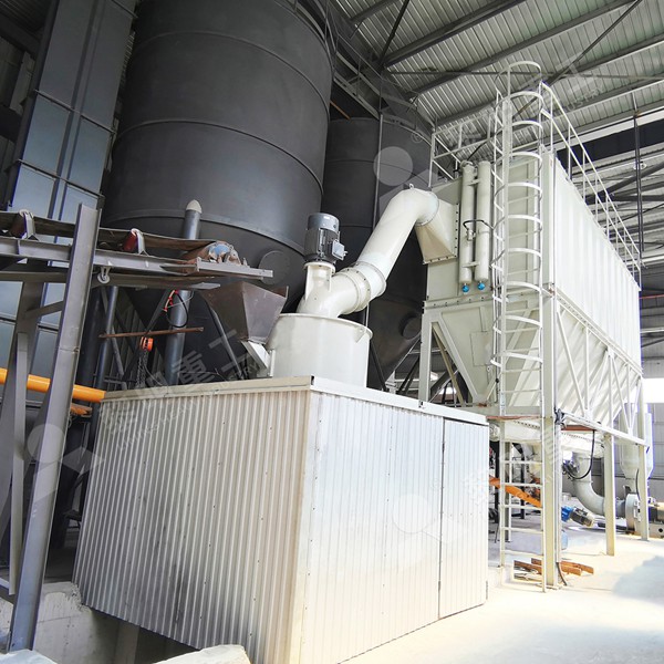 Gypsum grinding mill for ultrafine powder production